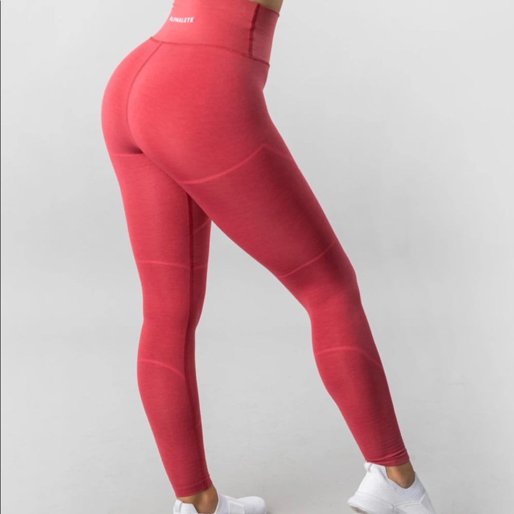 Alphalete OG Revival Leggings - Cherry Icee
